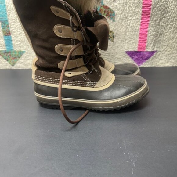 Sorel Joan of Arctic Winter Pac Boots Woman's Size 8 - Picture 4 of 8